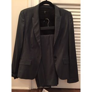 Hugo Boss Julara Gray Charcoal Blazer Size 8